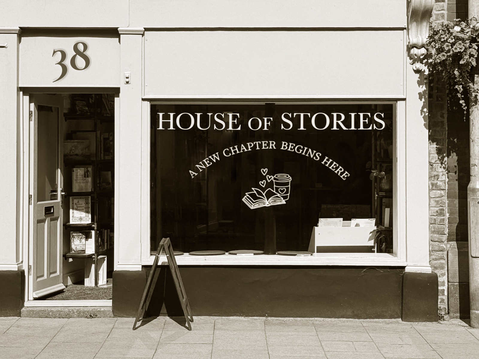 House of Stories, 38 Newgate Street, Morpeth — books, coffee, conversation