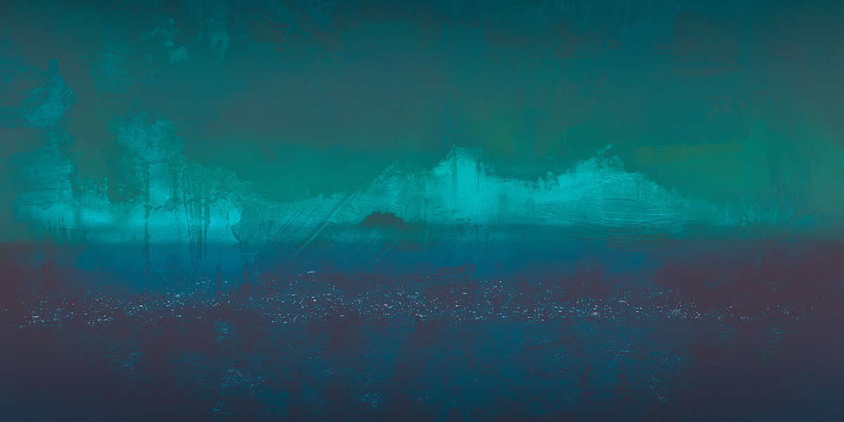 Original artwork of the Northumberland coast and horizon — from the shop